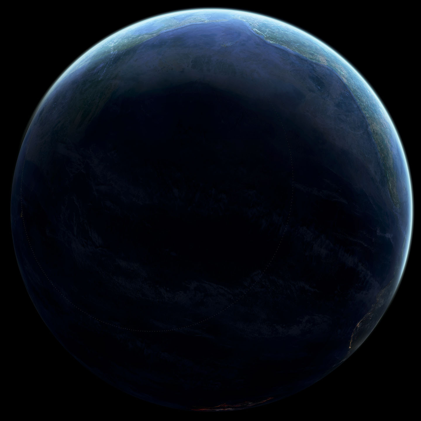 Alex Fischer, Supercollider, 2011, 48×48 inch digital lightjet